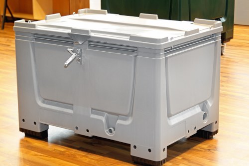 Customer documenting missed collection with a photo of bin at premises